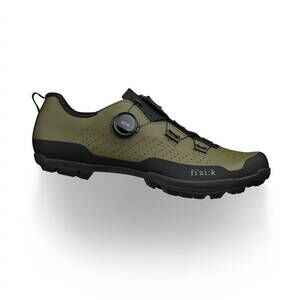 NEW FIZIK unisex terra atlas athletic shoe in army/black
